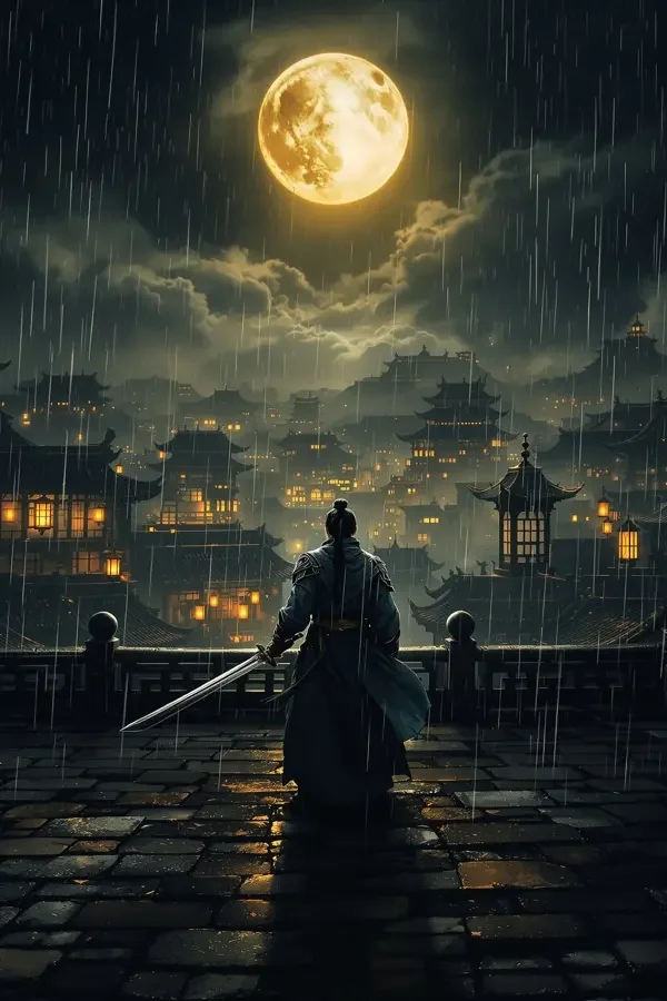 《江湖夜雨》海报